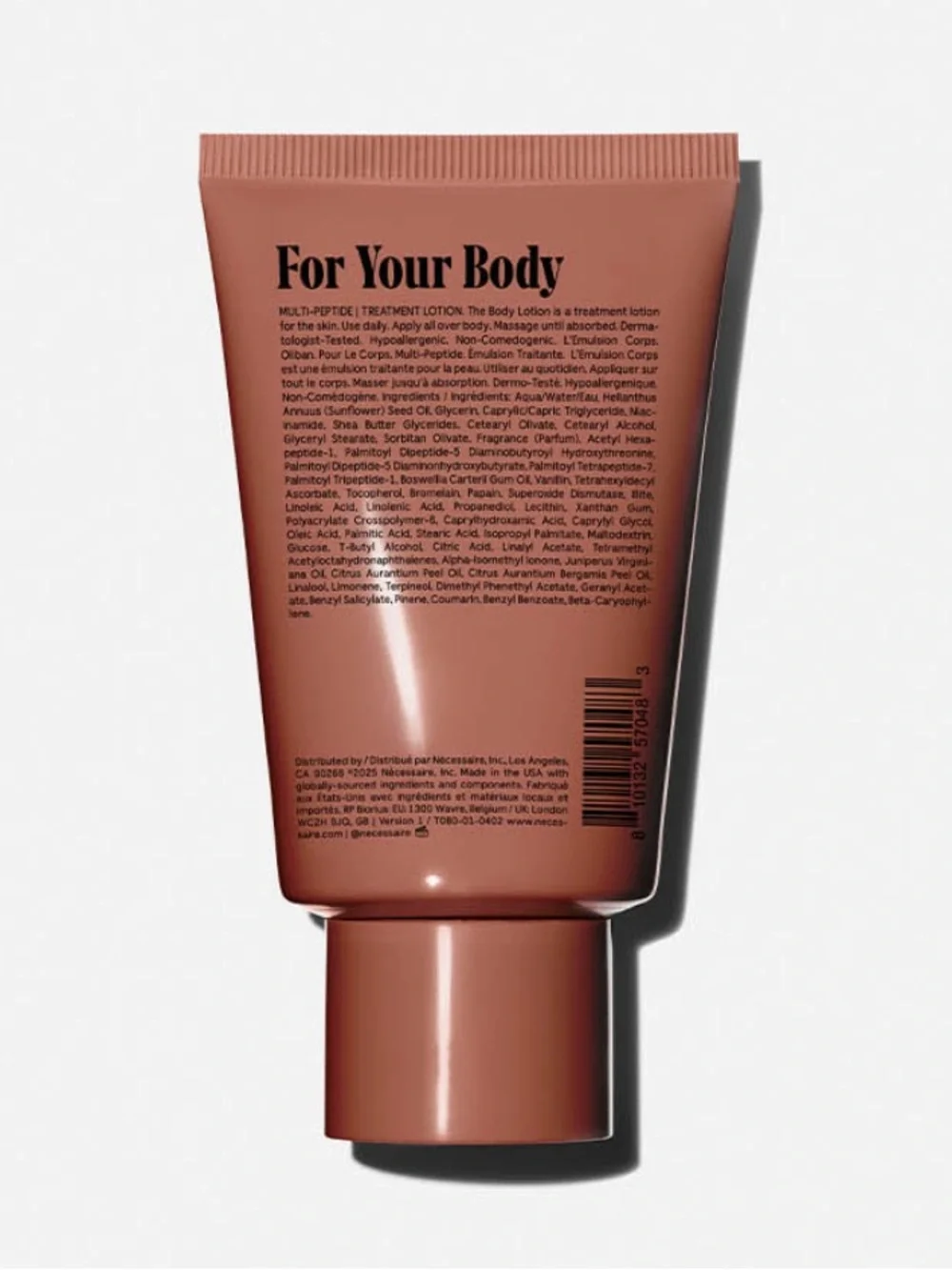 NEW Necessaire The Body Lotion 70 ml | Multi-Peptide | Olibanum
